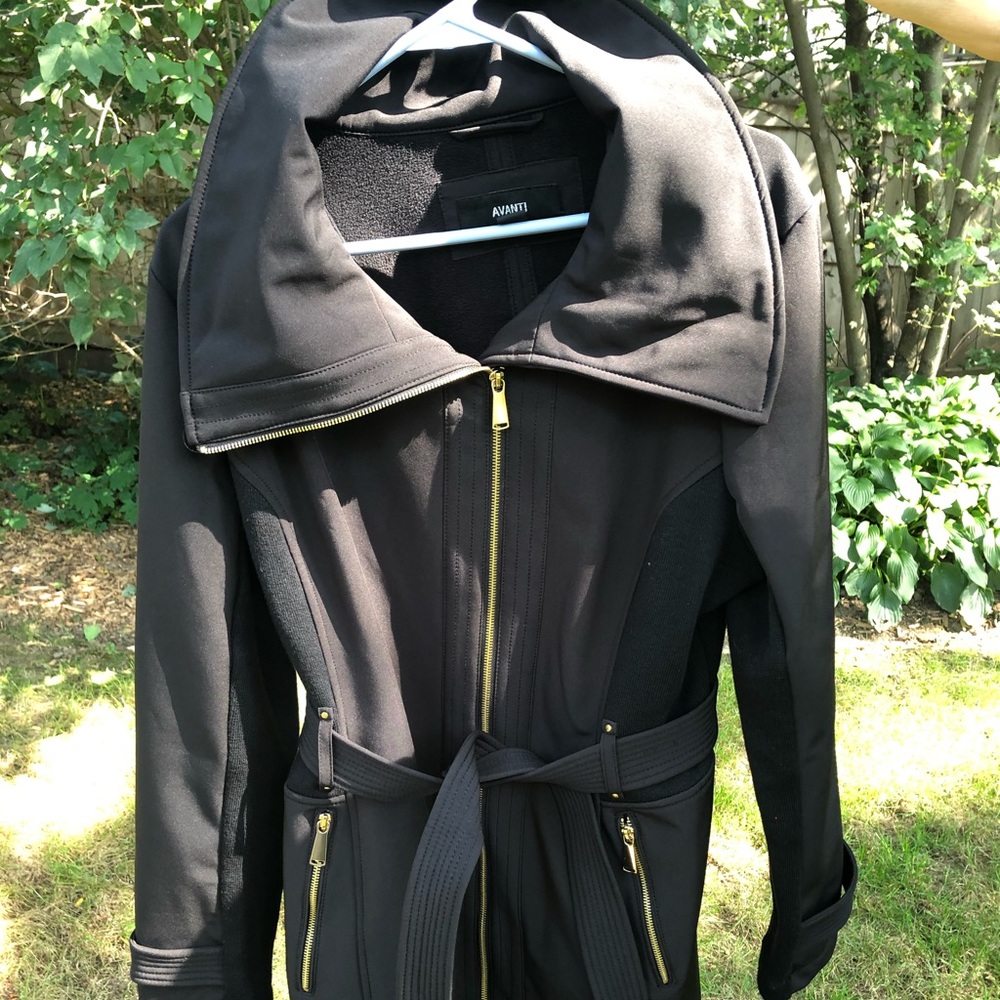 Black avanti coat